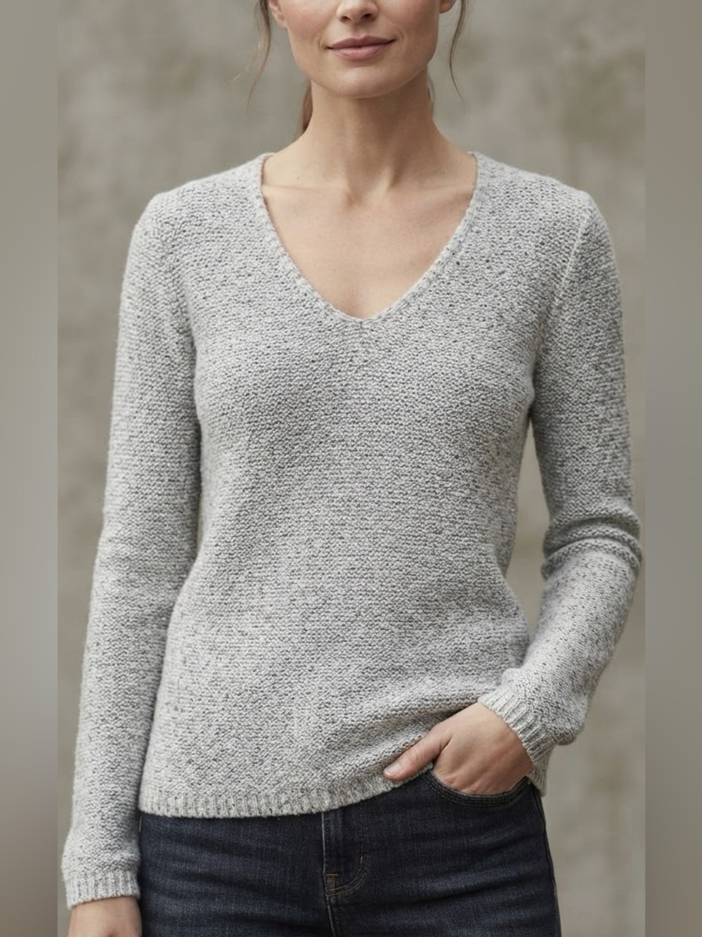 Contemporaine By Simons Knitted Tunic Top Size S